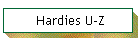 Hardies U-Z